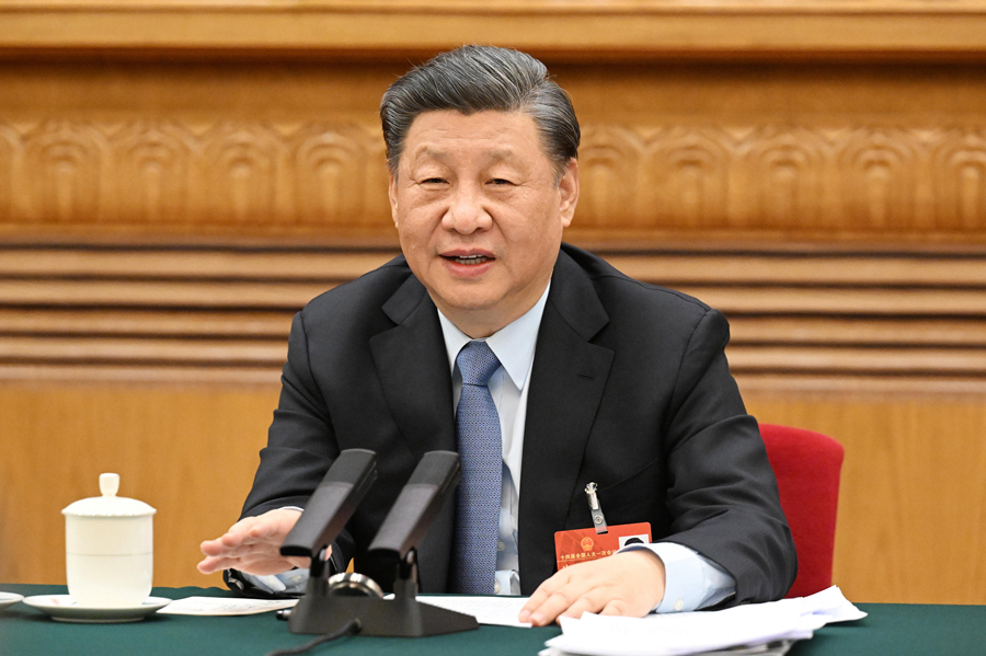 習(xí)近平在參加江蘇代表團(tuán)審議時(shí)強(qiáng)調(diào) 牢牢把握高質(zhì)量發(fā)展這個(gè)首要任務(wù)